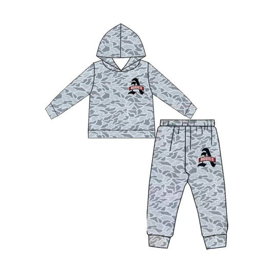 Toddle kids custom team design long sleeve hoodie outfit