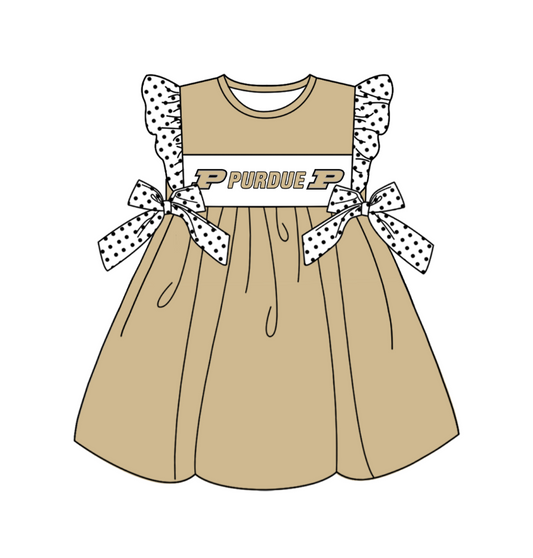 baby girl  college team dress