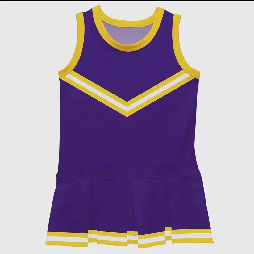 Toddle girls wholesale custom team design dress