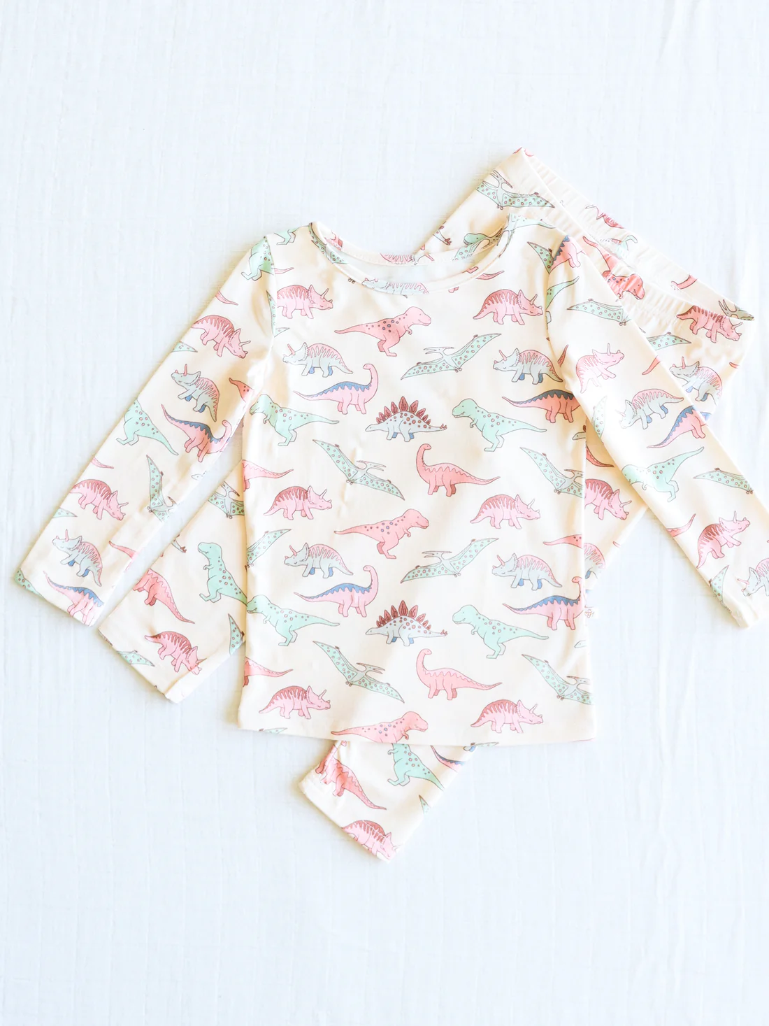 baby girls long sleevedinosaur clothing set