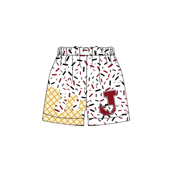 Adult kids family design custom team summer shorts