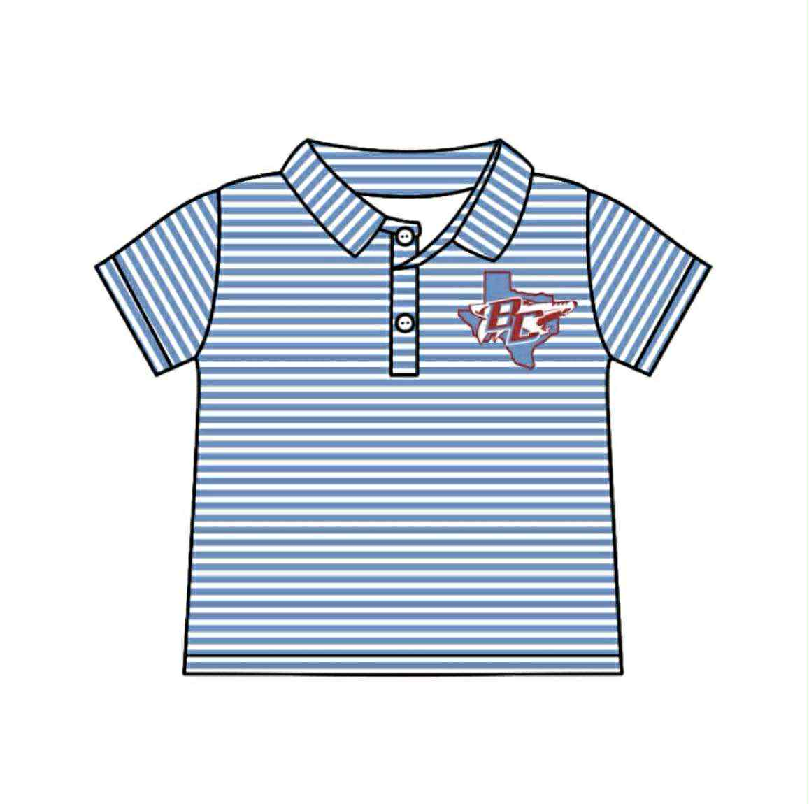 Kids short sleeve polo shirt