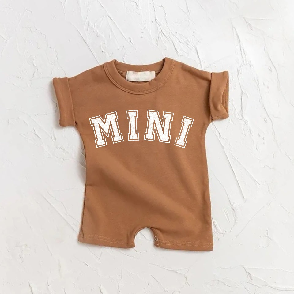Toddle baby boy short sleeve romper