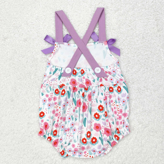 toddle baby girls floral romper