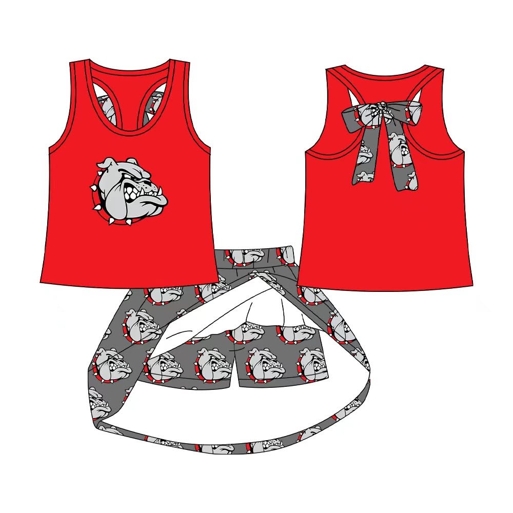 baby girls colleague team cheer skirt outfit