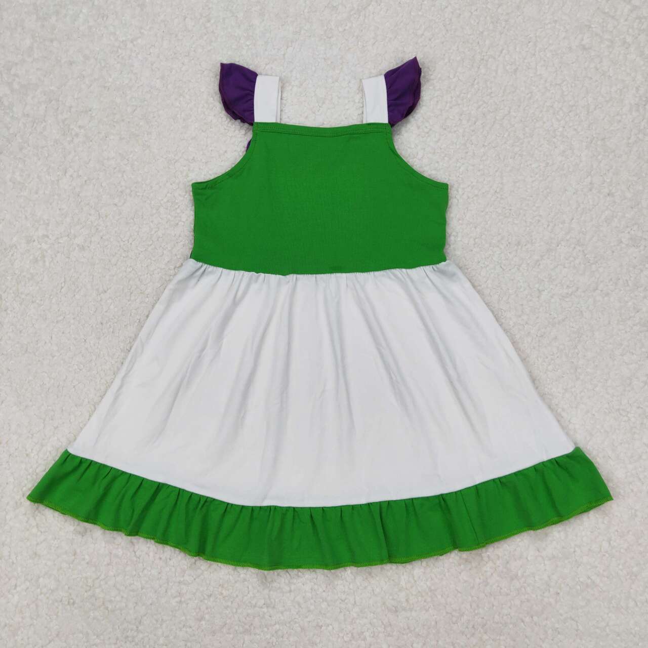 Little girls princess cartoon summer dress