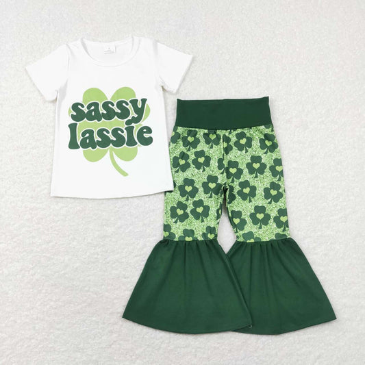 Saint Patrick's Day girls clothing set