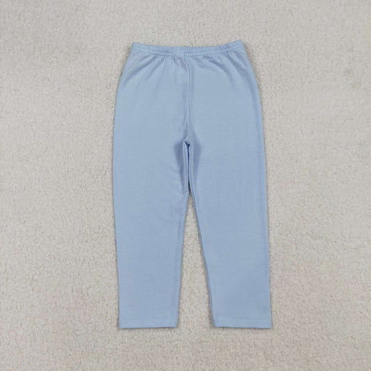 Kids baby girls blue leggings pants