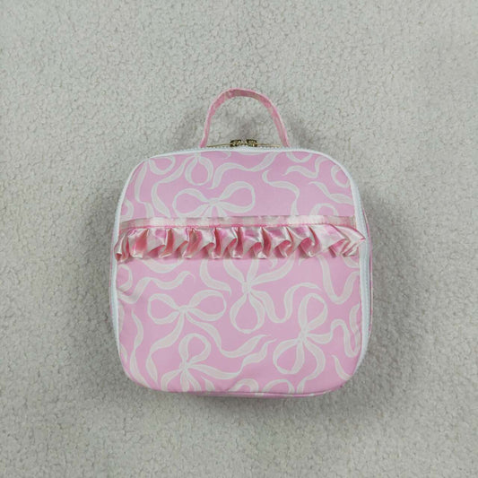Toddle baby girl pink bow lunch bag