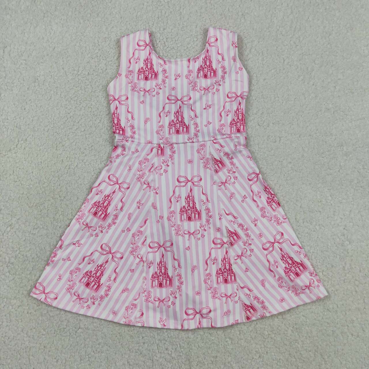 USA SHOP Pink castle girls summer active yoga dress