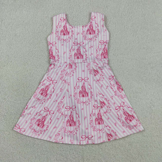 USA SHOP Pink castle girls summer active yoga dress