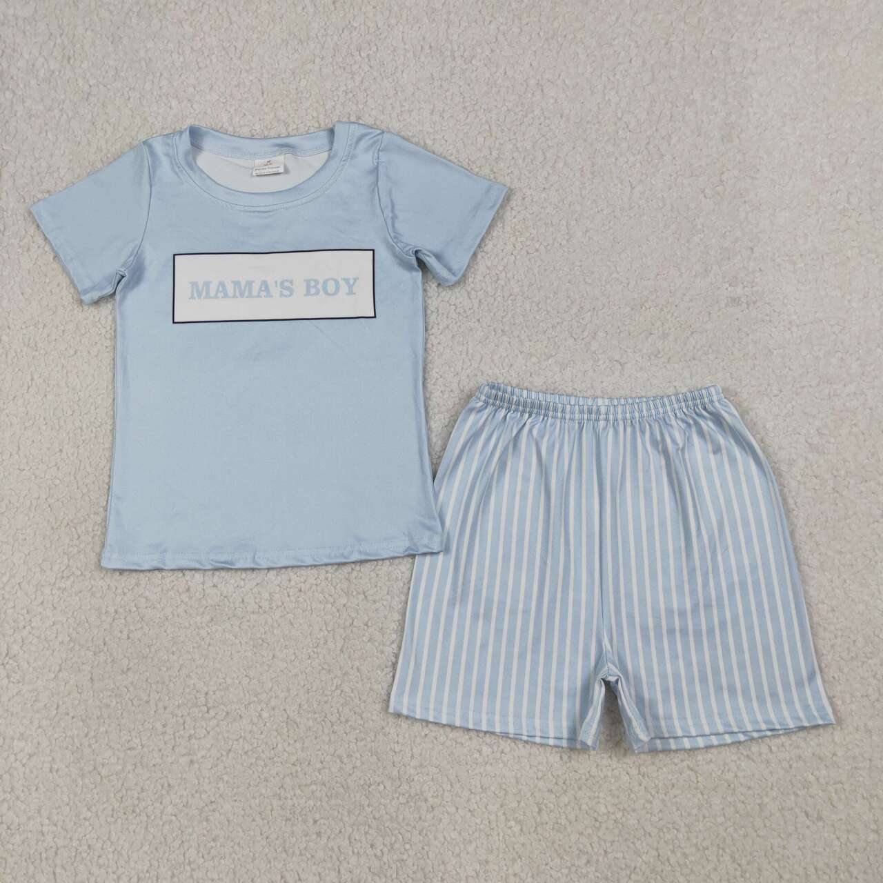 Mamas boy design summer outfit