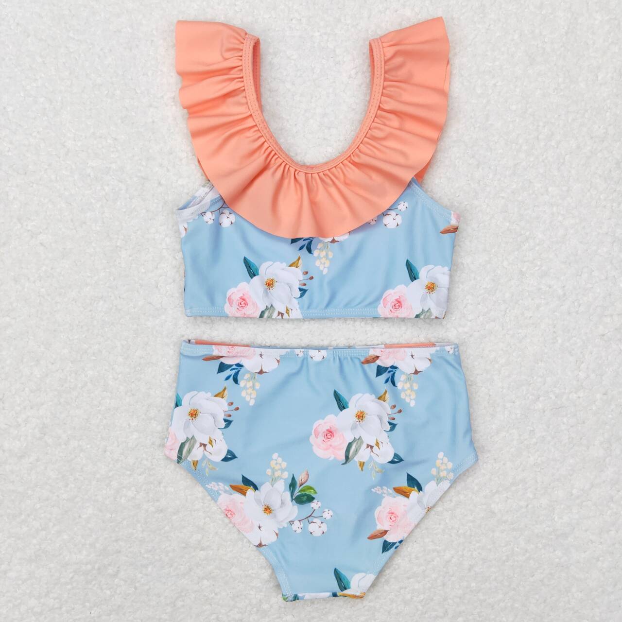 baby floral bathing suit kids swimwear