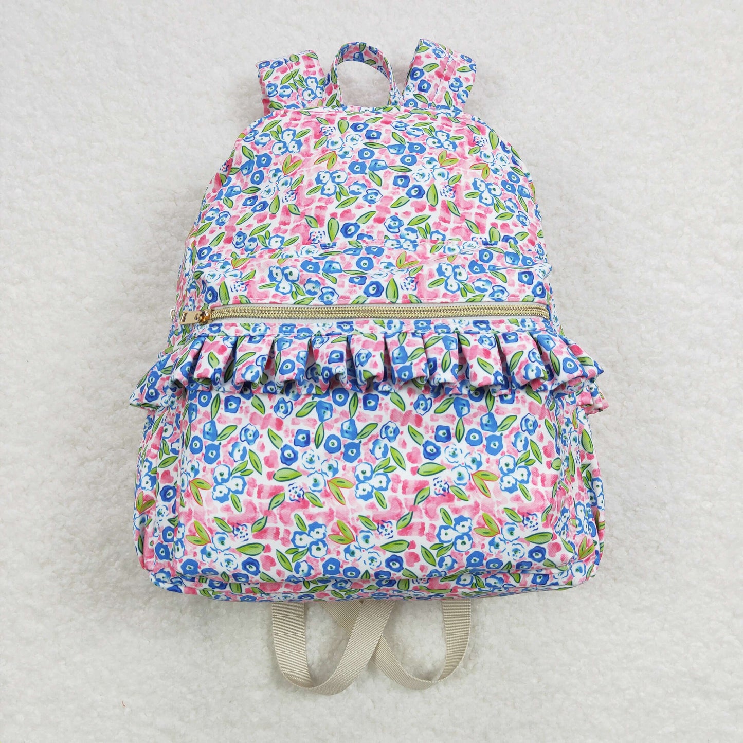 wholesale blue berry shoulder backpack