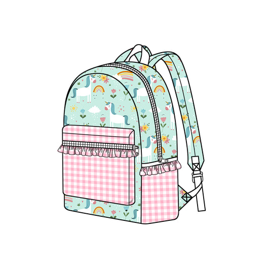 toddle girsl horse floral backpack preorder