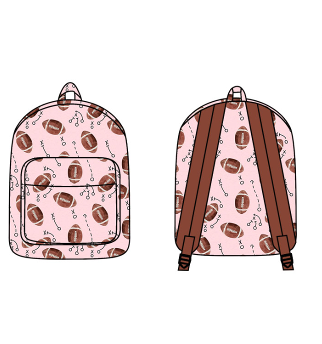 baby baby football pink mini backpack preorder