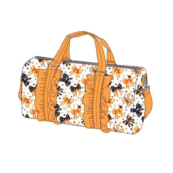 Halloween bow design duffle bag preorder