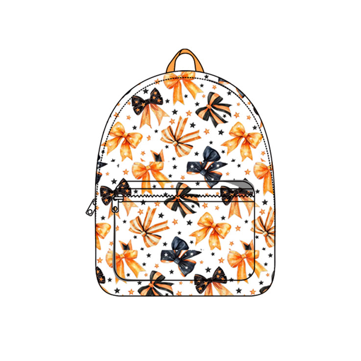 Halloween bow design backpack preorder