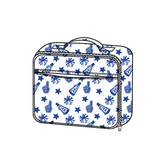 Blue cheer design lunch box bag preorder