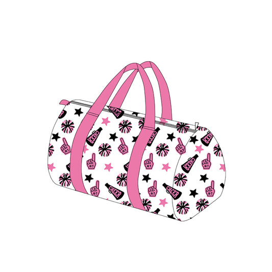 Pink team design duffle bag preorder