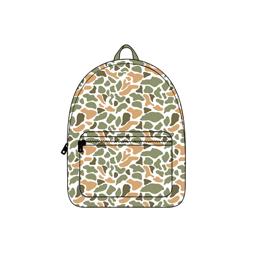Camouflage design kids baby backpack preorder