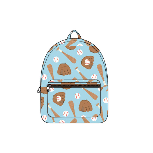 Baseball design kids baby backpack preorder