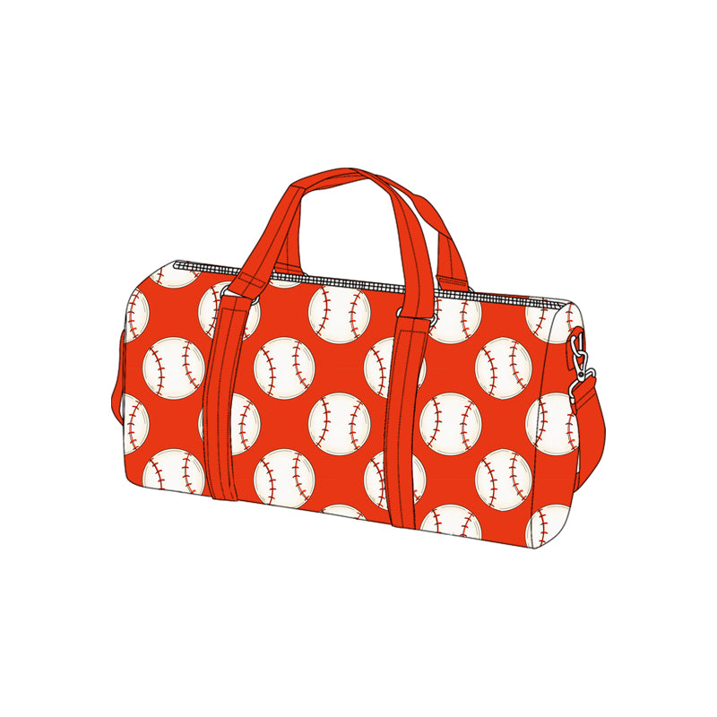 Baseball design duffle bag preorder