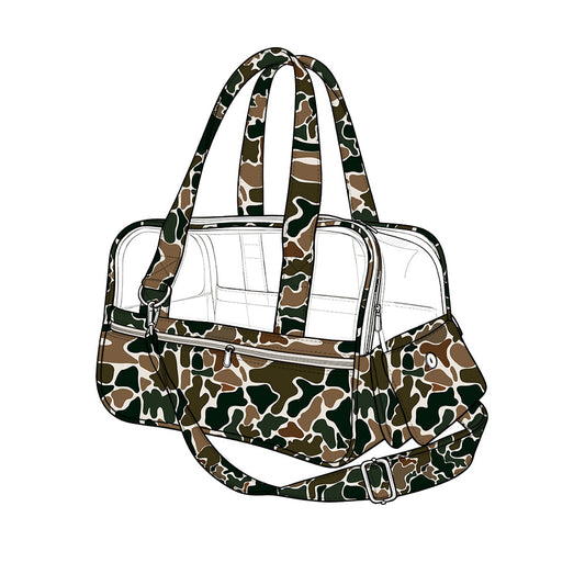 Brown Camo design kids baby backpack preorder