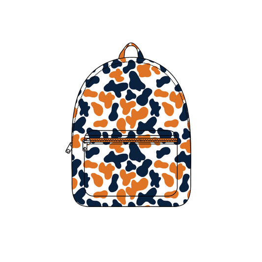 Custom team design kids baby camo backpack preorder
