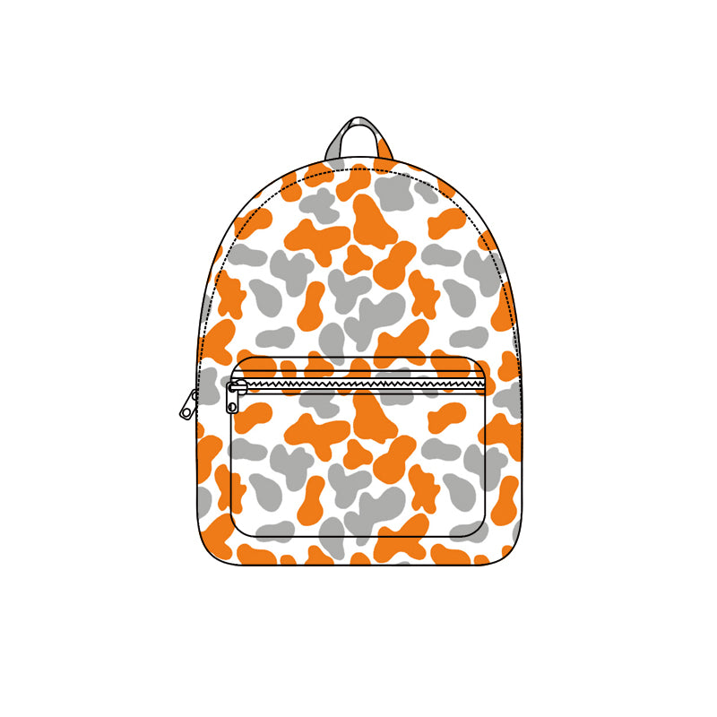 Custom tennessee team design kids baby camo backpack preorder