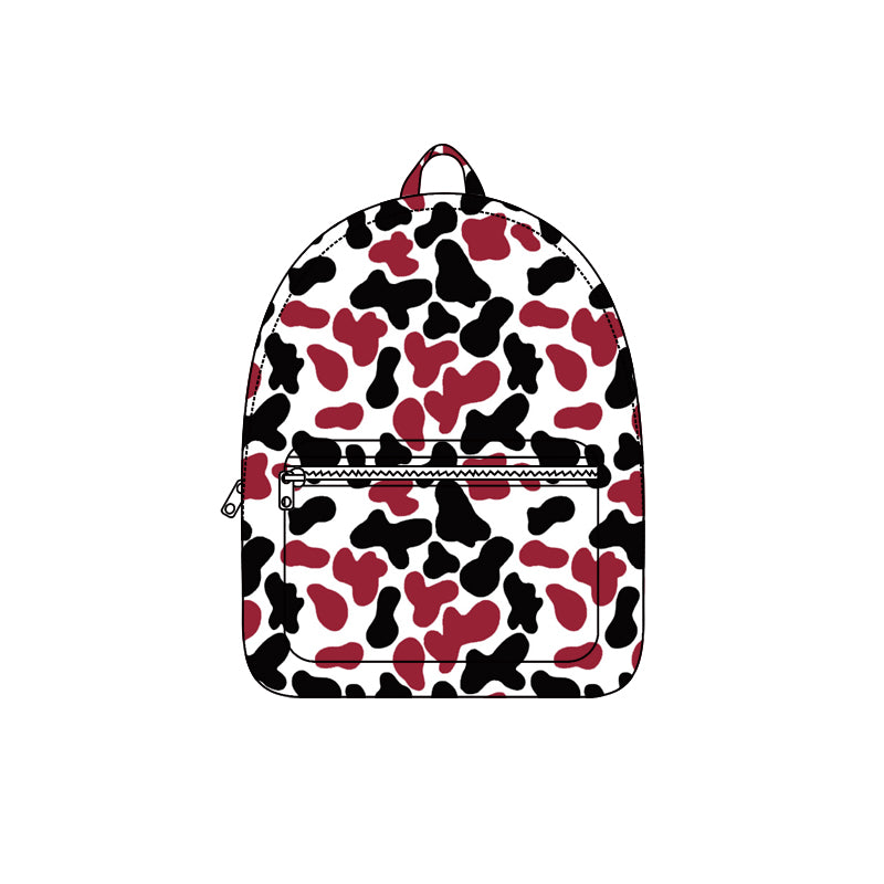 Custom  team design kids baby camo backpack preorder
