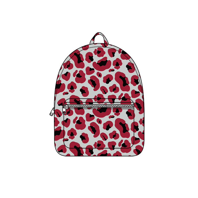 Custom team design kids baby leopard backpack preorder