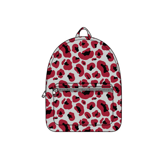 Custom team design kids baby leopard backpack preorder