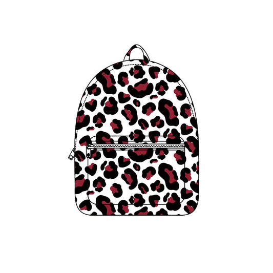 Custom team design kids baby leopard backpack preorder