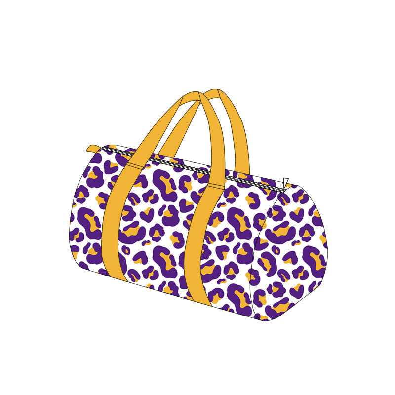 Louisiana Team leopard design duffle bag preorder