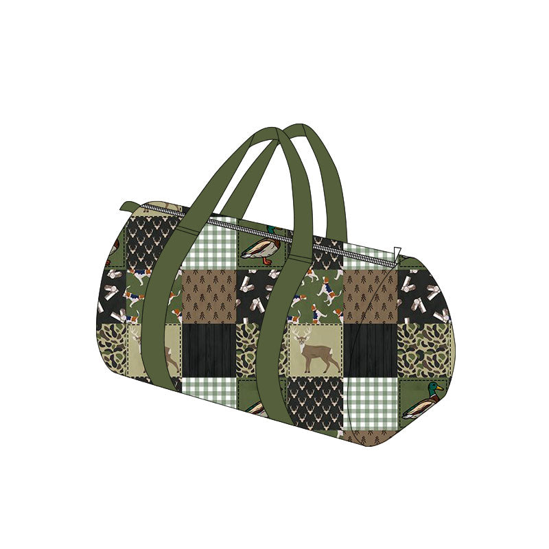 Mallard duck camo design duffle bag preorder