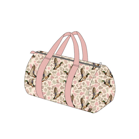Duck camo design duffle bag preorder