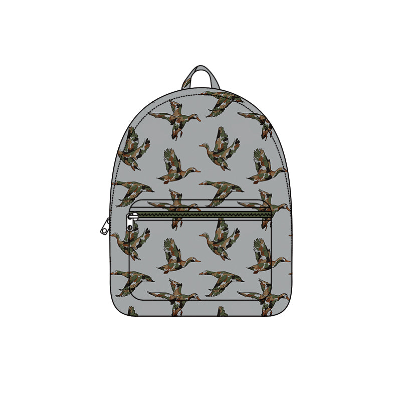 mallard duck print wholesale mini backpack preorder