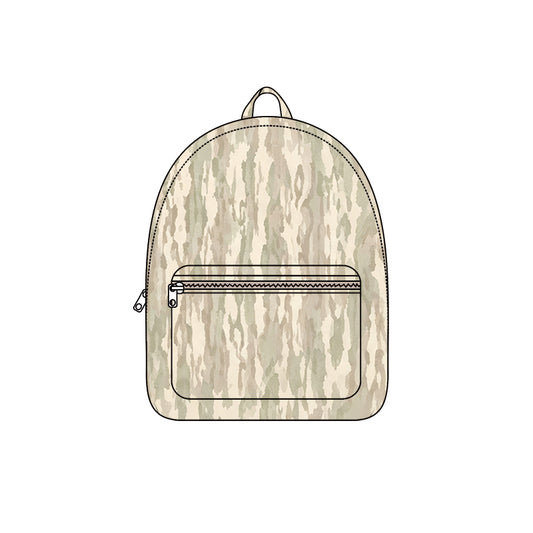 Camo print wholesale mini backpack preorder