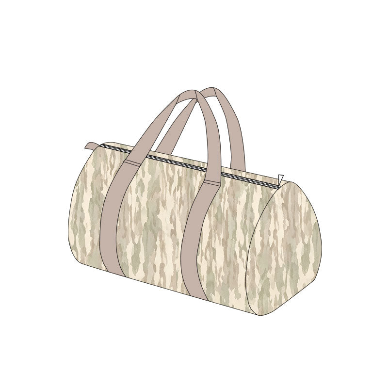 Camo design duffle bag preorder