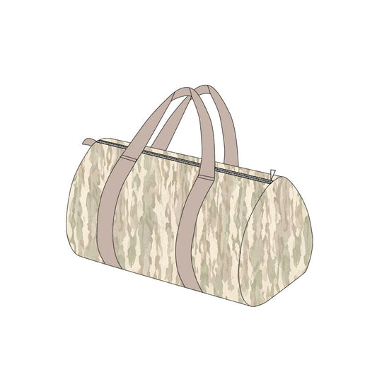 Camo design duffle bag preorder
