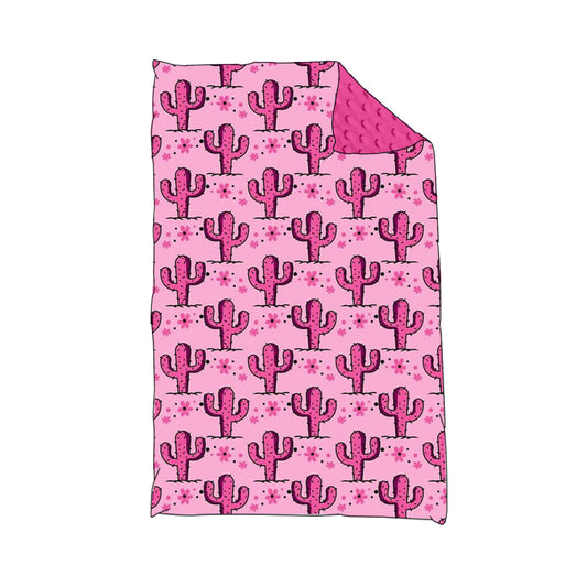 cowgirl western cactus blanket preorder
