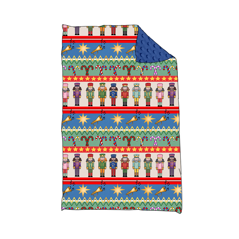 Christmas Soldier Fleece Blanket Preorder