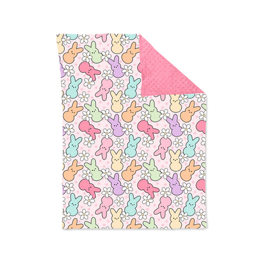 Easter bunny kids blanket preorder