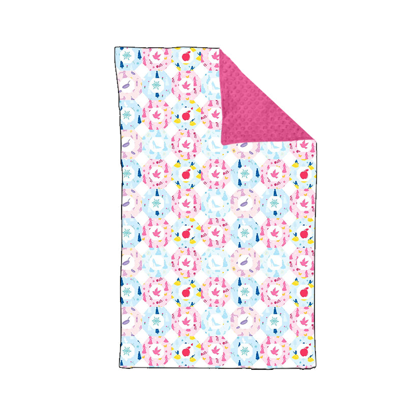 toddle kids pigeon print soft blanket preorder