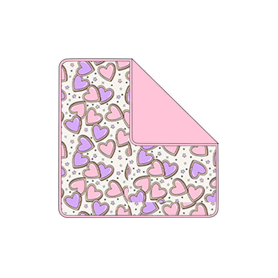 toddle kids Valentines heart soft blanket preorder