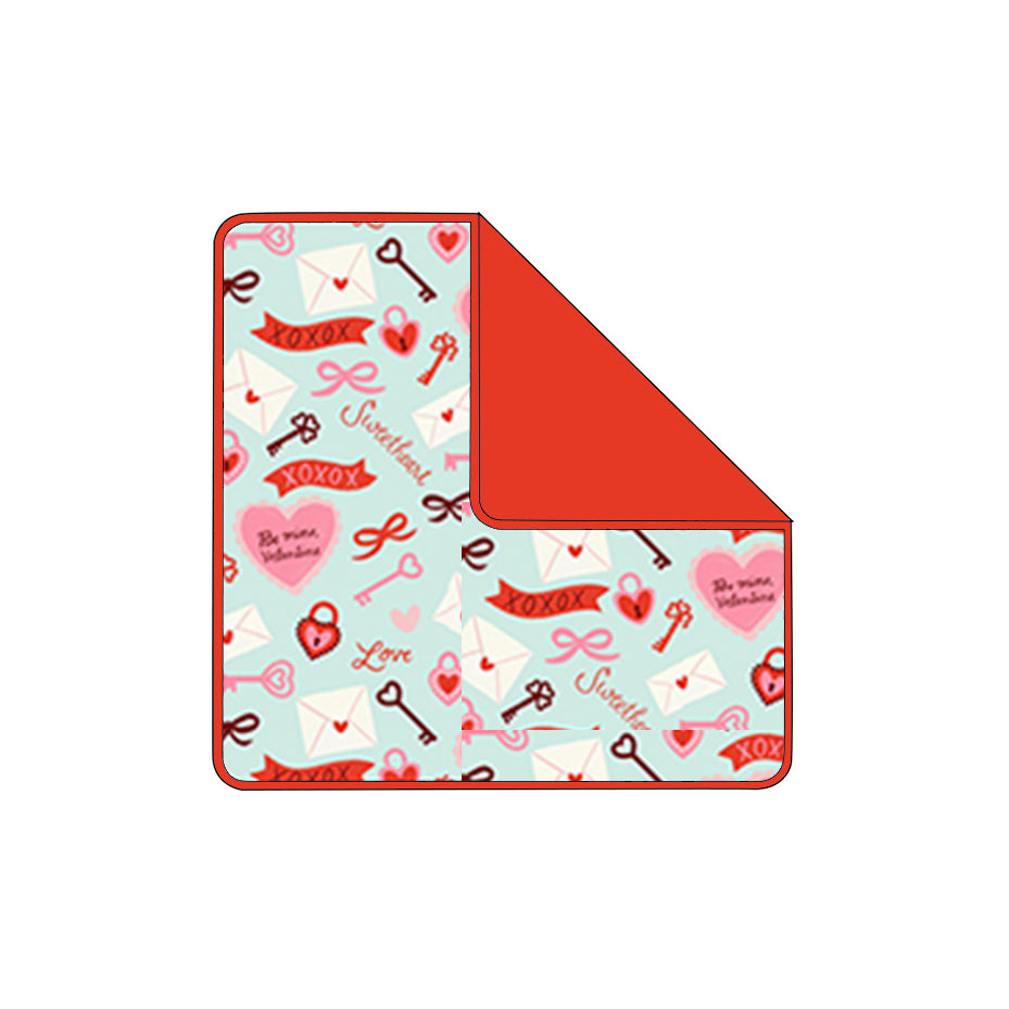 toddle kids Valentines heart soft blanket preorder
