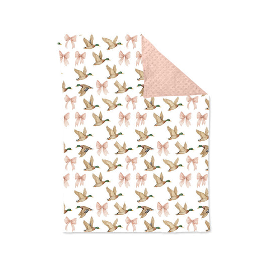 toddle kids mallard duck soft blanket preorder