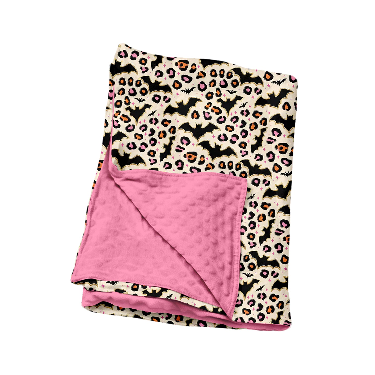 toddle kids Halloween bat print soft blanket preorder