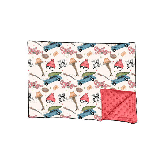 toddle kids Christmas story soft blanket preorder